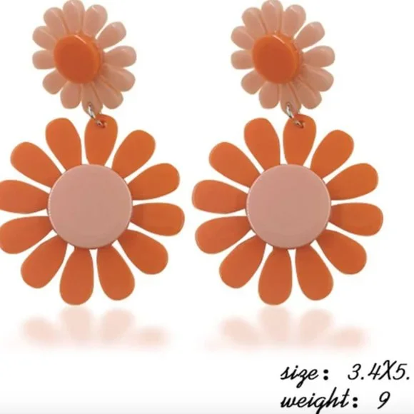 Daisy Earrings for Women - Picture 2 of 5